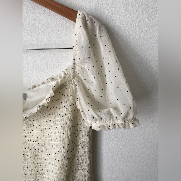 Revamped fitted dress with balloon sleeve - Picture 5 of 5